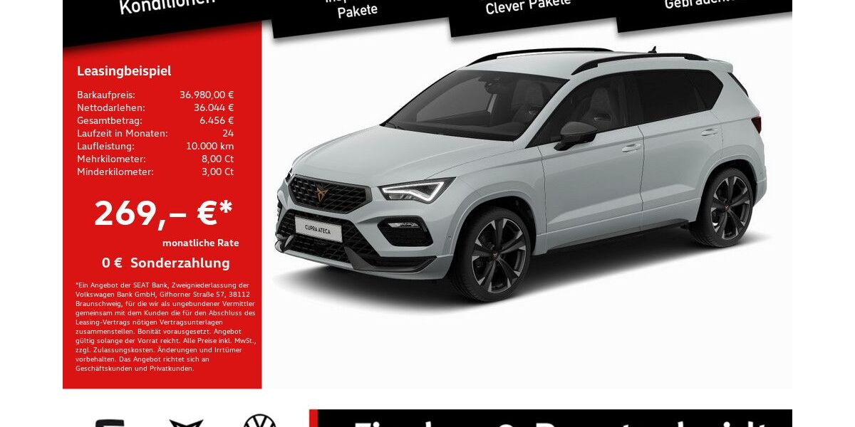 Cupra Ateca 18.083 km 36.980 &euro; Lohmar 53797