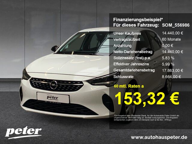 Opel Corsa 35.550 km 14.440 &euro; Mühlhausen 99974