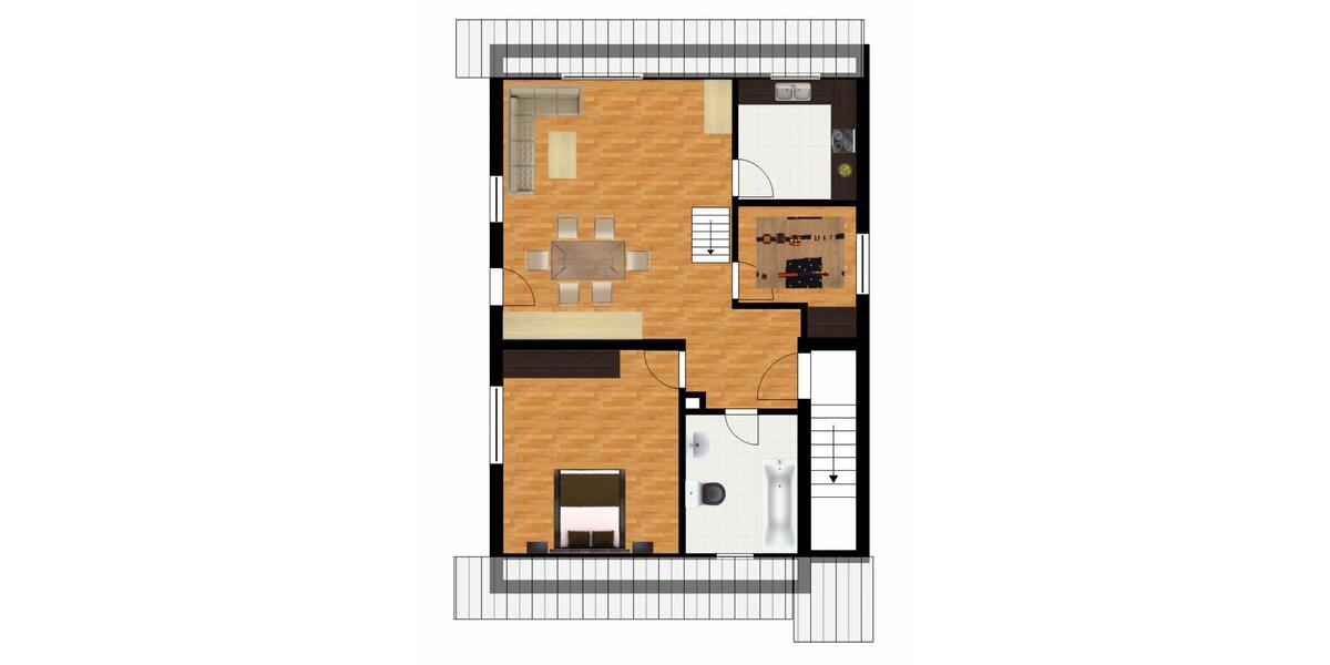 DG Wohnung Roden 2 zimmer