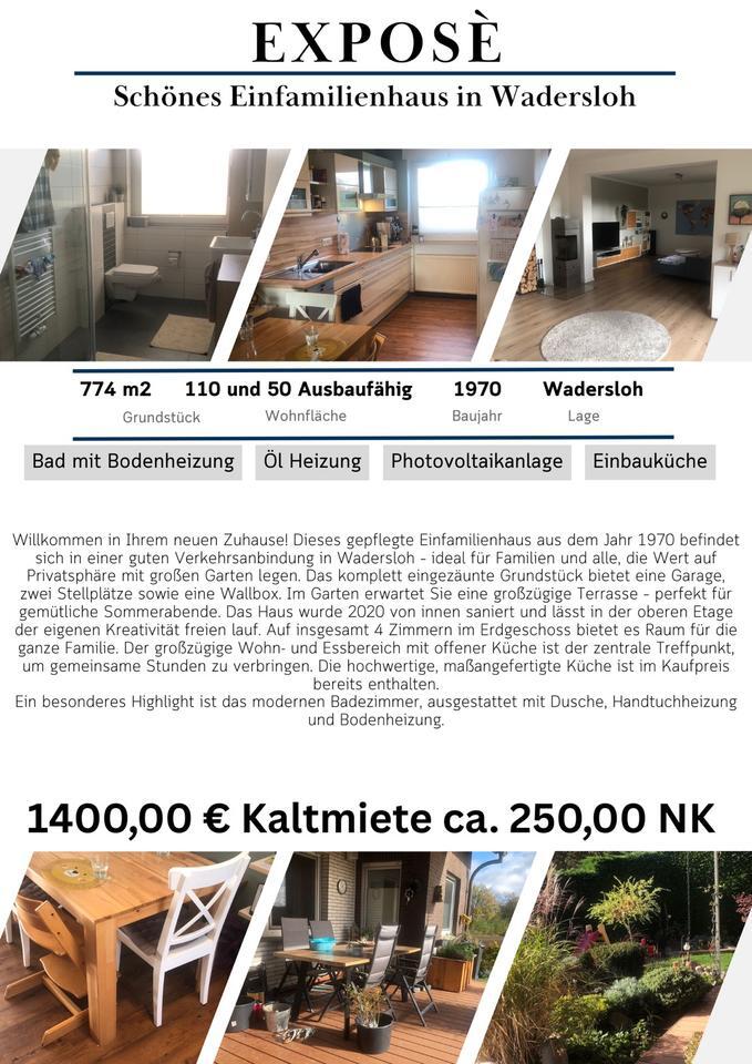 Einfamilienhaus zur Miete in Wadersloh zimmer