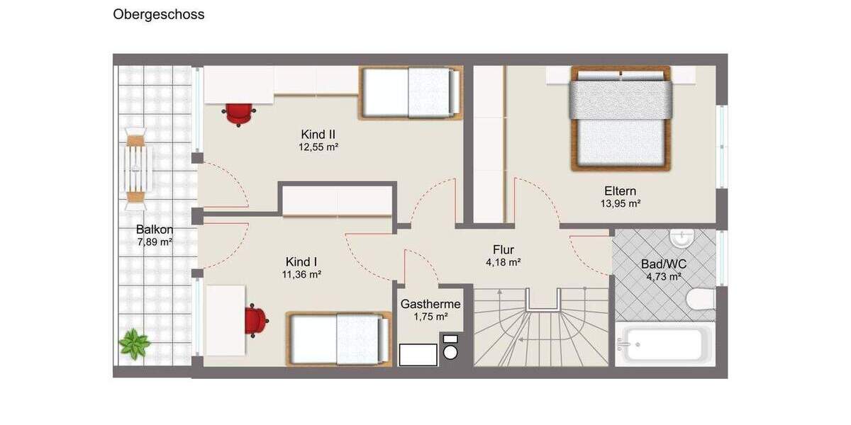 Reihenmittelhaus Wilhelmshaven Aldenburg - 4 Zimmer, 144 m&sup2;, 179.000&euro; | Angebot:25676869