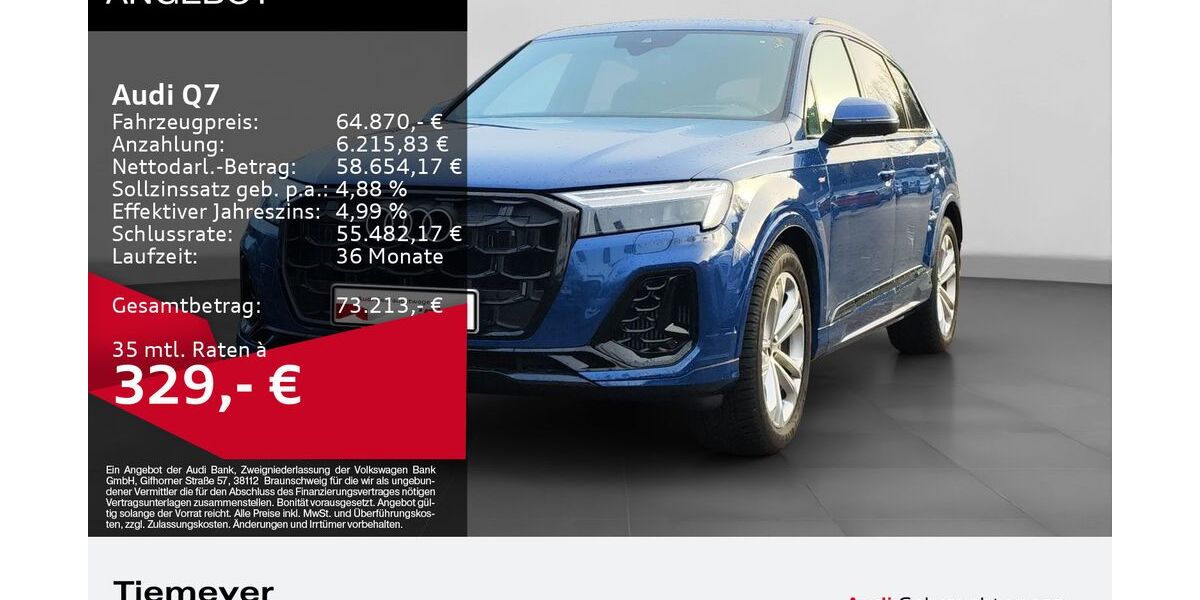 Audi Q7 14.490 km 64.870 &euro; Remscheid 42897