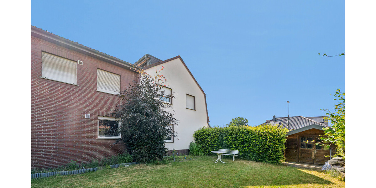 Solides Zweifamilienhaus mit 2 vermieteten Einheiten – Kapitalanlage mit solider Basis - Zweifamilienhaus Rheine / Eschendorf Rheine | Angebot:27000305
