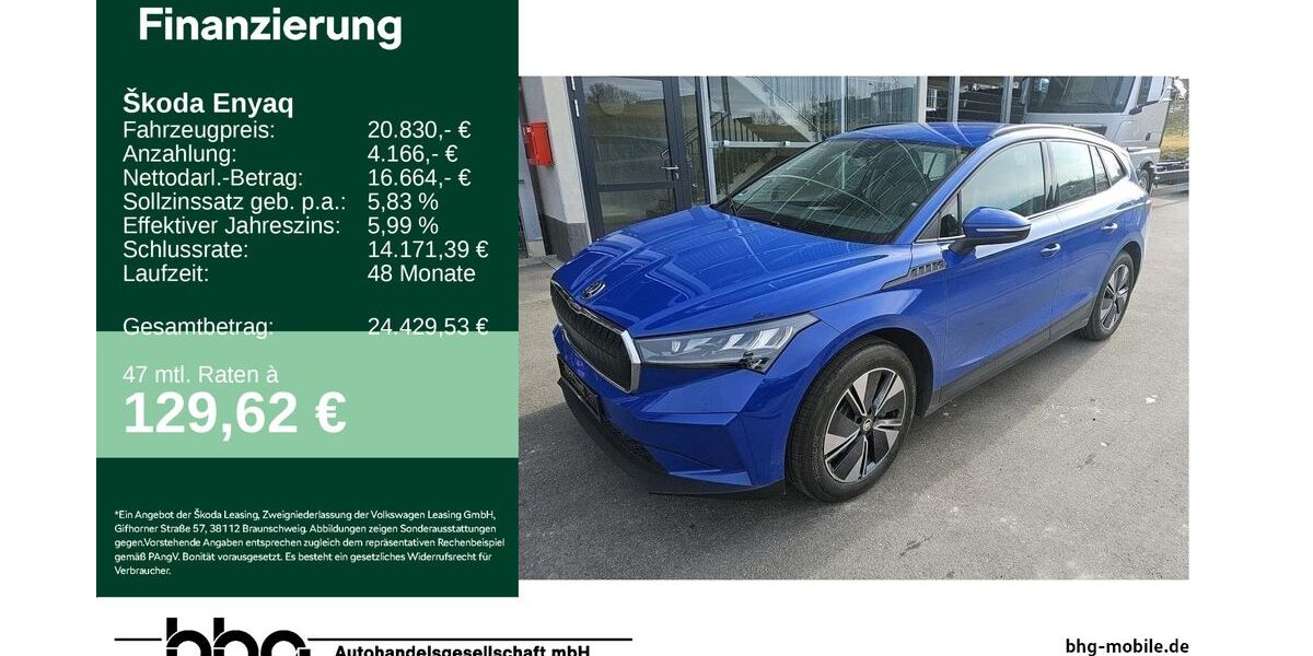Skoda Enyaq 31.585 km 20.830 &euro; Freudenstadt 72250