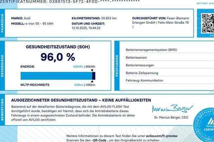 Audi e-tron 31.000 km 38.940 € Herzogenaurach 91074