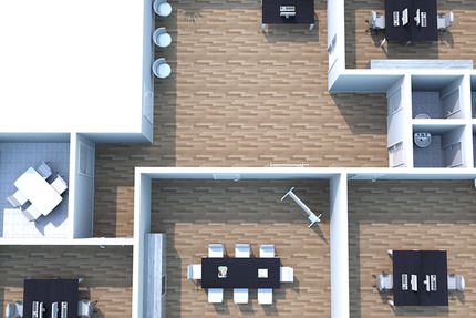 großzügige Büro-Praxisräume mit Fahrstuhl, Balkon und TG-Stellplätzen zimmer