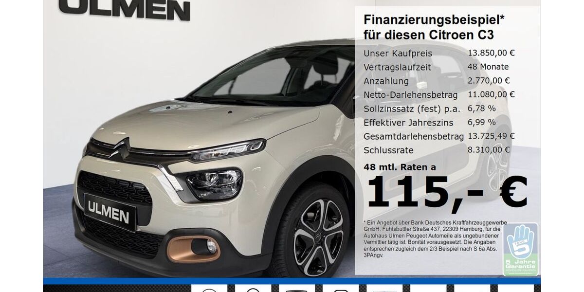 Citroen C3 23.719 km 13.850 &euro; Düsseldorf 40233