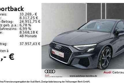 Audi A3 22.992 km 33.269 &euro; Berlin 13581