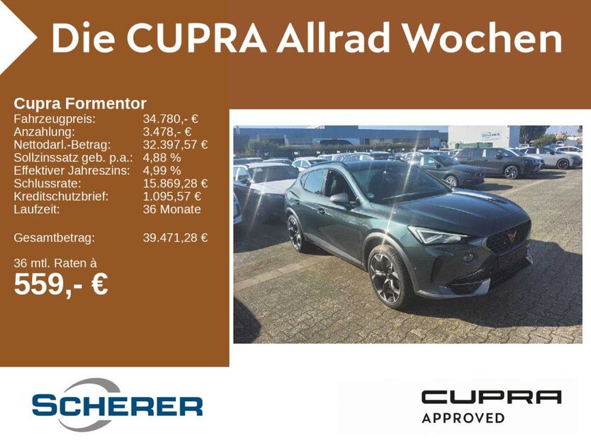 Cupra Formentor 27.501 km 34.780 € Mainz 55129