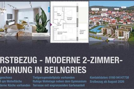Wohnung Beilngries - 2 Zimmer, 54 m&sup2;, 680&euro; | Angebot:26671603