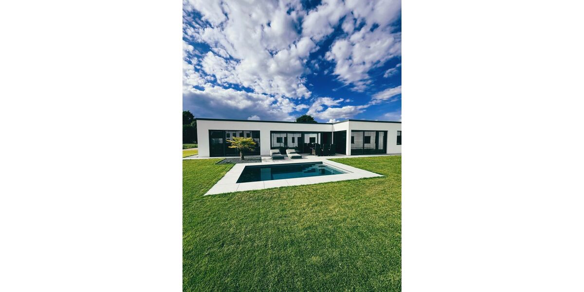 Provisionsfrei* Exklusiver Architektenbungalow mit Pool Bungalow Haus - Bungalow Winsen | Angebot:27141704