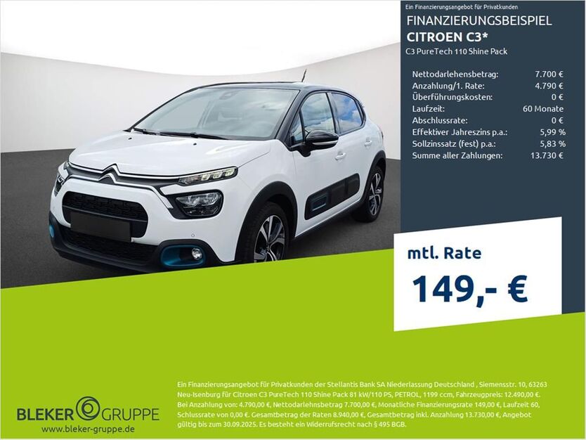 Citroen C3 37.602 km 12.280 € Borken 46325