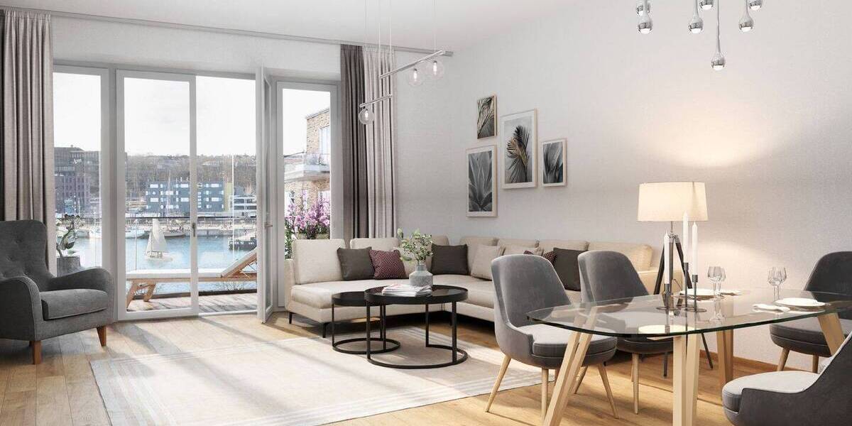 Etagenwohnung Kiel Gaarden-Ost - 4 Zimmer, 100 m&sup2;, 518.200&euro; | Angebot:25768900