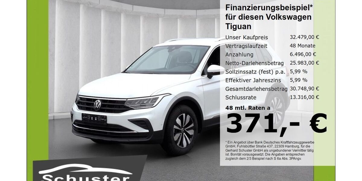 VW Tiguan 18.466 km 32.479 &euro; Ruhstorf 94099