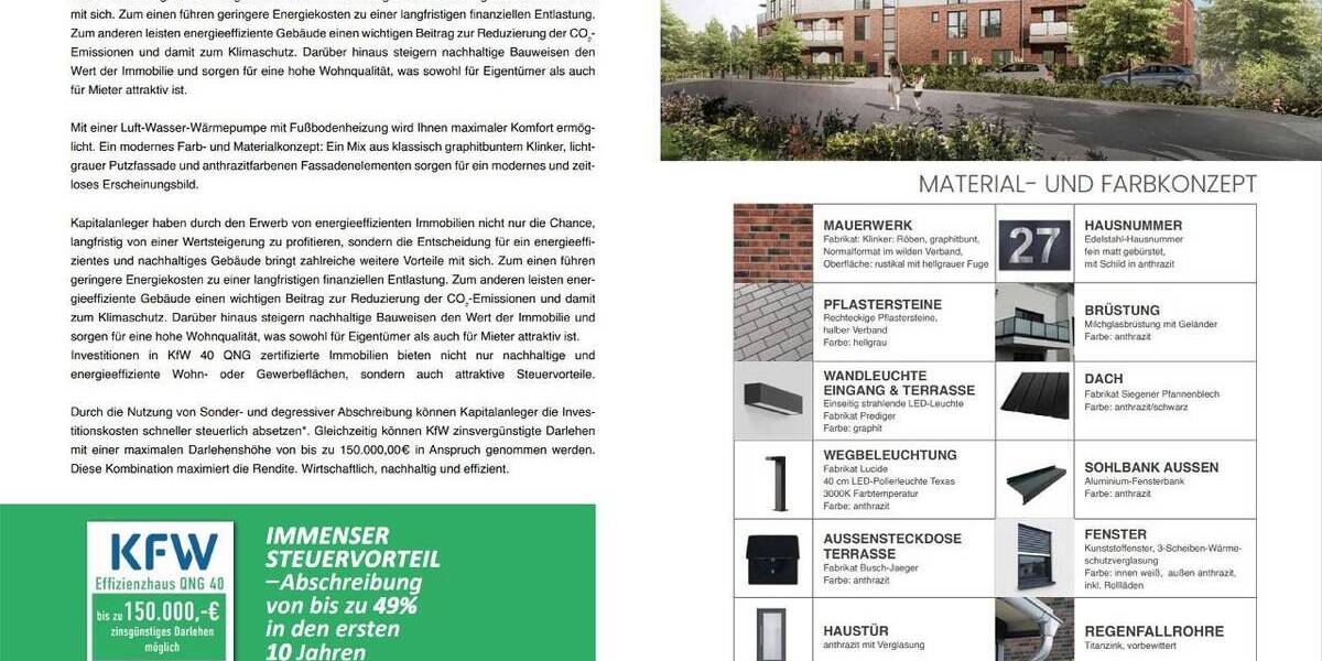 Etagenwohnung Horneburg - 3 Zimmer, 96 m&sup2;, 484.300&euro; | Angebot:25689046