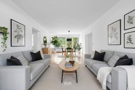 Grün, ruhig, perfekt angebunden - stilvolle 4-Zimmer-Wohnung mit Gartenzugang 4 zimmer