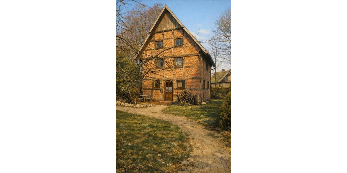 Freistehendes Haus auf dem Bussjans Hof - Wohnen am Teich 5 zimmer