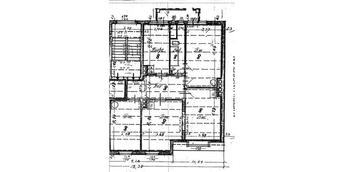 Etagenwohnung Neumünster Innenstadt - 4 Zimmer, 95 m&sup2;, 215.000&euro; | Angebot:26414929