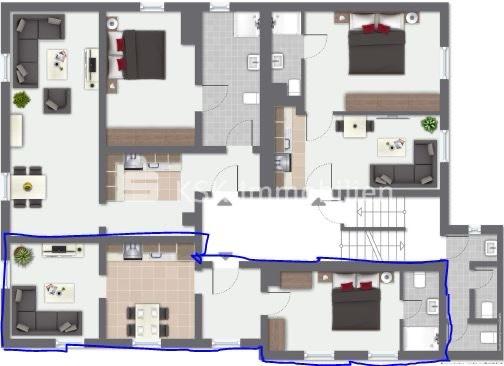 Etagenwohnung Windeck - 2 Zimmer, 45 m&sup2;, 490&euro; | Angebot:26411529