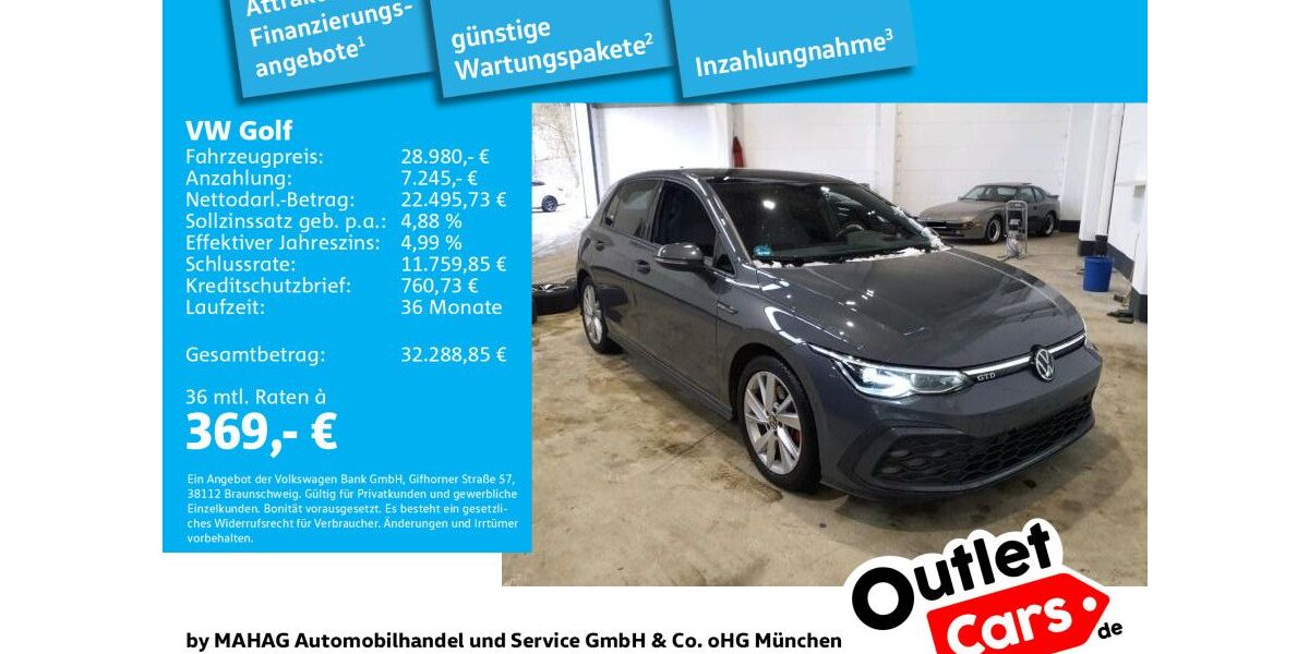 VW Golf 91.798 km 28.980 &euro; Dachau 85221