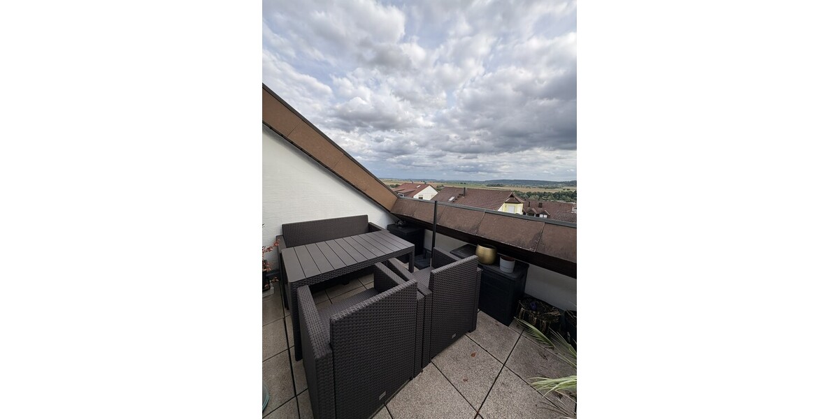 Gepflegte 3 Zimmer-Maisonette-Wohnung in sonniger und ruhiger Aussichtslage! - Maisonettenwohnung Hardthausen am Kocher | Angebot:27345524