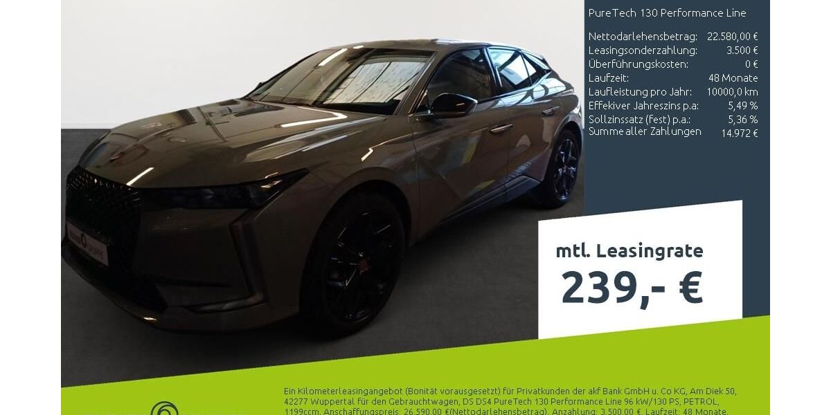 Citroen DS4 21.509 km 19.270 &euro; Dülmen 48249