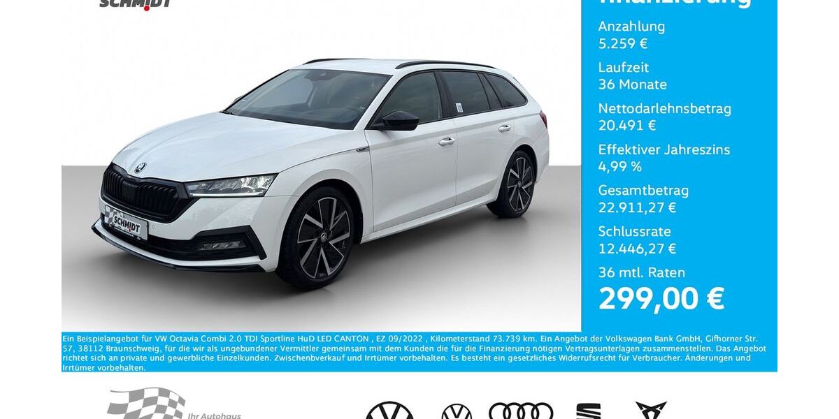 Skoda Octavia 73.739 km 25.750 € Bernsdorf 09337