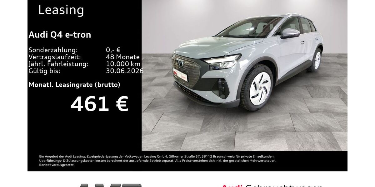 Audi Q4 e-tron 7.710 km 38.980 &euro; Borna 04552