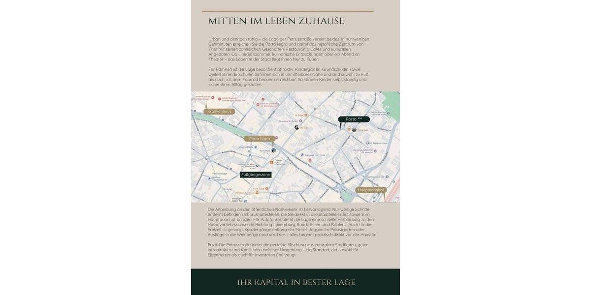 Etagenwohnung Trier Trier-Nord - 2 Zimmer, 55 m&sup2;, 325.000&euro; | Angebot:26904155
