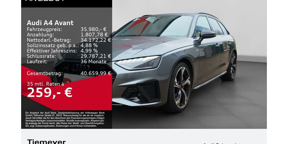 Audi A4 31.563 km 35.480 &euro; Remscheid 42897