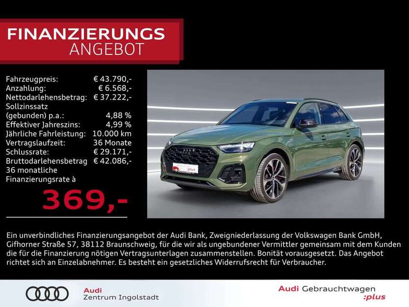 Audi Q5 59.333 km 43.790 € Ingolstadt 85057