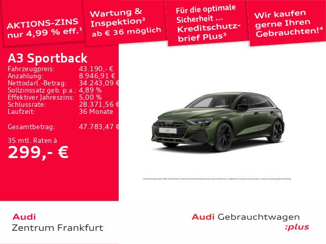 Audi A3 5.900 km 43.190 € Frankfurt am Main 60314
