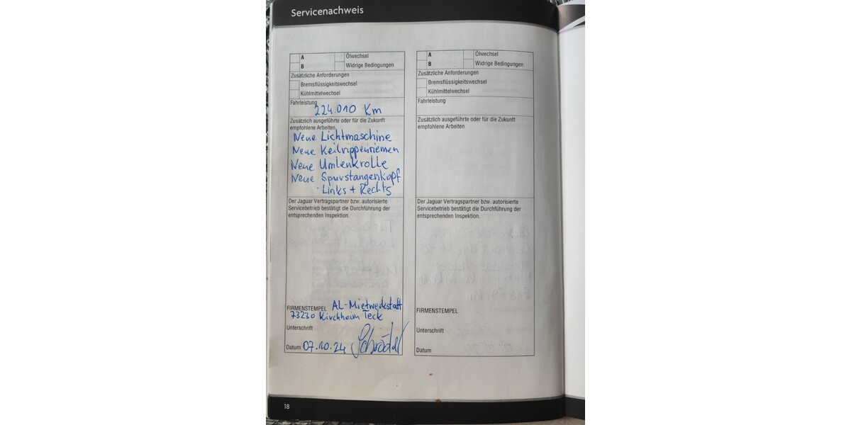 Jaguar XF 240.000 km 8.600 &euro; Kirchheim 36275