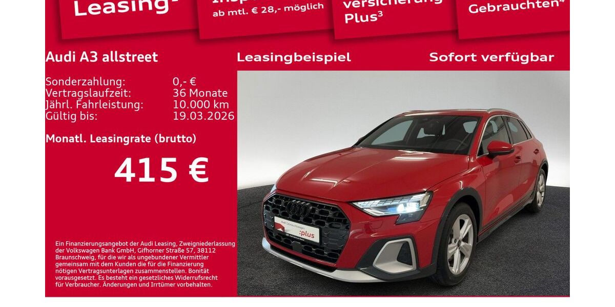 Audi A3 1.600 km 36.990 &euro; Berlin 12489