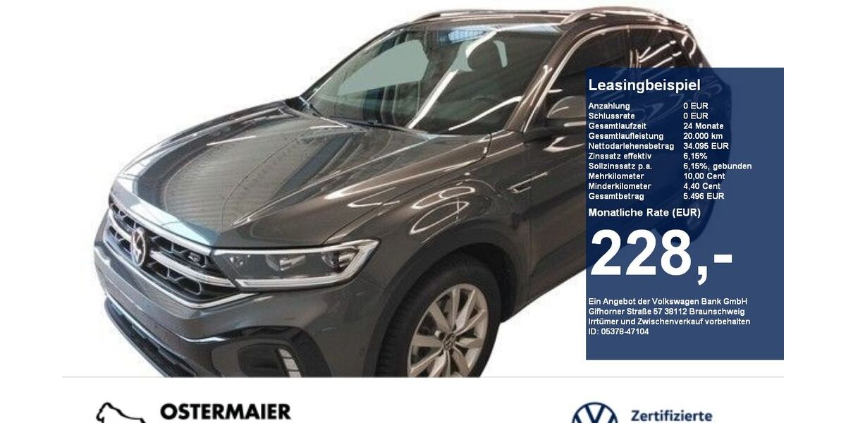 VW T-Roc 9.190 km 34.090 &euro; Vilsbiburg 84137