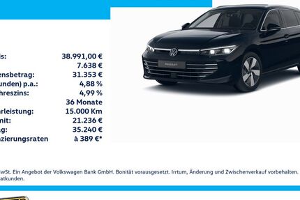 VW Passat 17.602 km 38.662 € Krefeld 47803