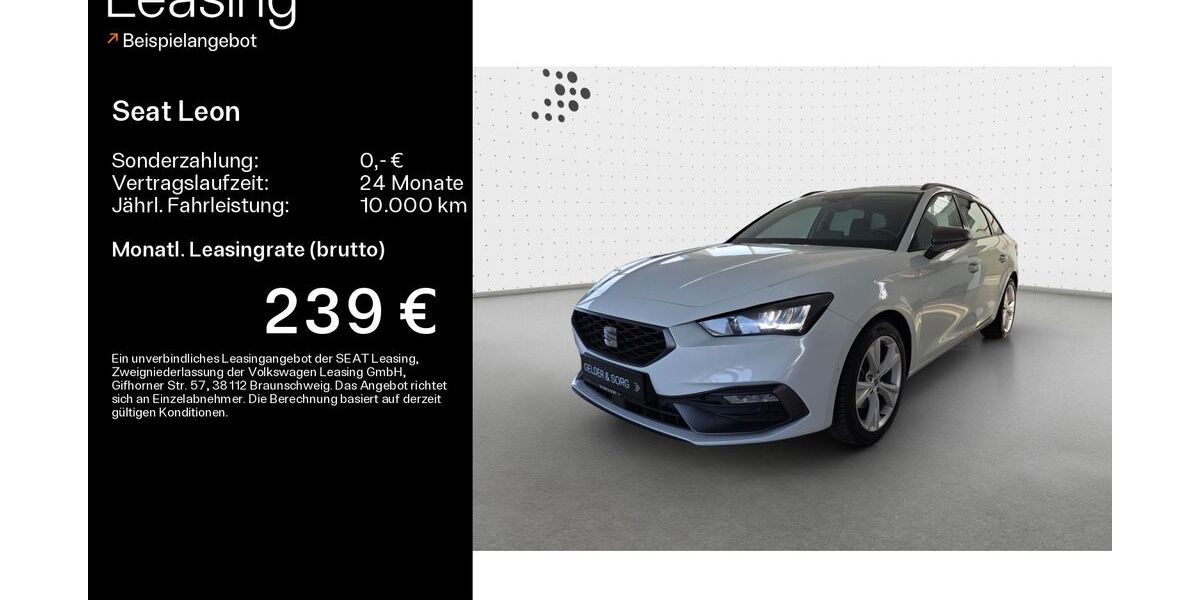 Seat Leon 6.712 km 26.490 &euro; Haßfurt 97437