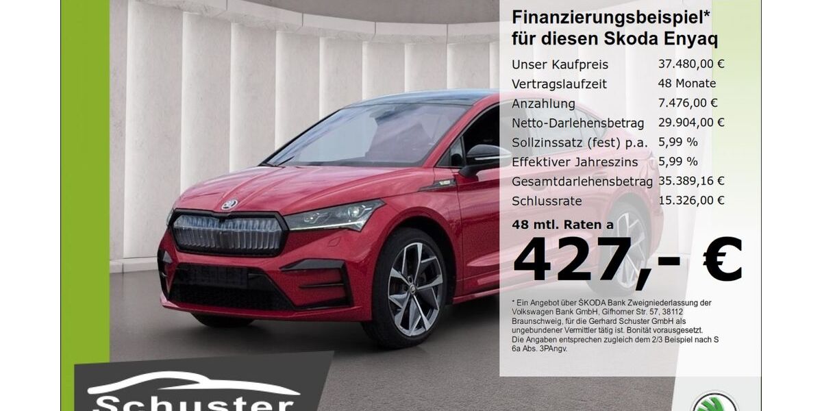Skoda Enyaq 59.259 km 37.380 &euro; Ruhstorf 94099