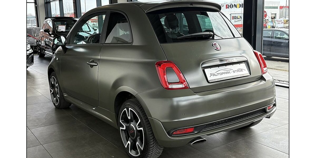 Fiat 500 S Sonderlack Einzelstück Memory City CarPlay 67.000 km 9.999 &euro; Stade 21682
