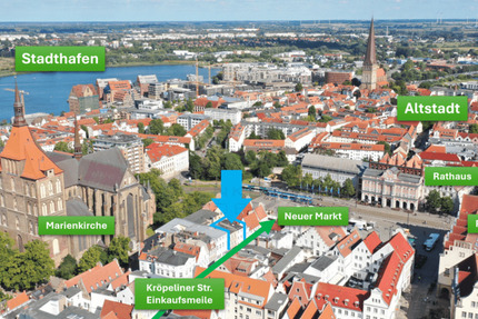 Baugenehmigung für Boardinghaus in Bestlage von Rostock - Kröpeliner Straße zimmer