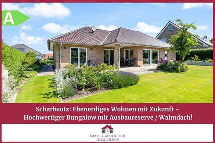 Scharbeutz: Ebenerdiges Wohnen mit Zukunft - Hochwertiger Bungalow mit Ausbaureserve Walmdach! 3 zimmer