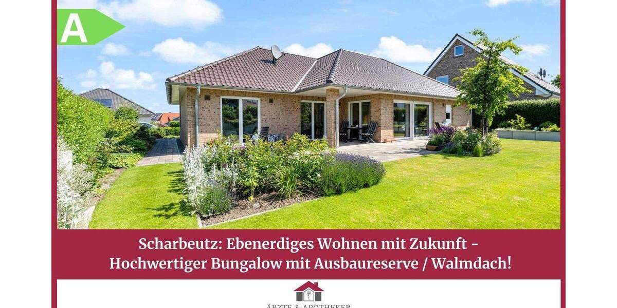 Scharbeutz: Ebenerdiges Wohnen mit Zukunft - Hochwertiger Bungalow mit Ausbaureserve Walmdach! 3 zimmer