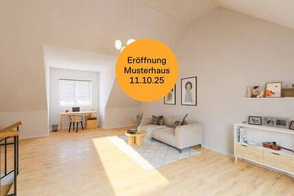 Moderne Doppelhaushälfte mit Garten und Dachstudio 4 zimmer