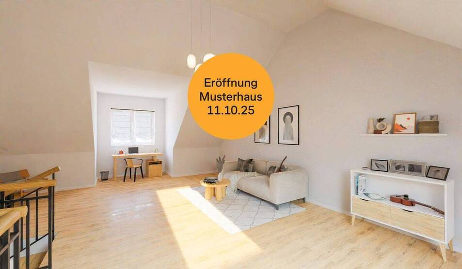 Moderne Doppelhaushälfte mit Garten und Dachstudio 4 zimmer