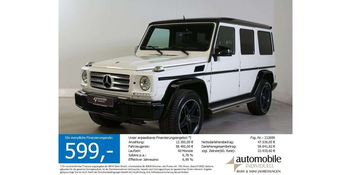 Mercedes-Benz G 500 129.500 km 57.500 &euro; Paderborn 33100