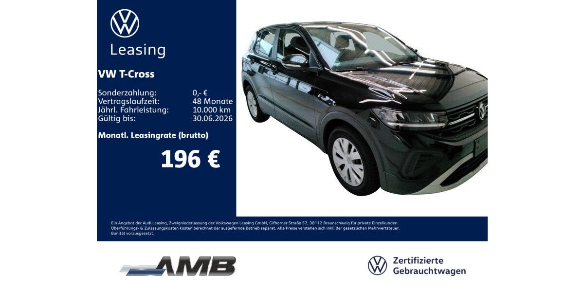 VW T-Cross 5.520 km 18.870 &euro; Borna 04552