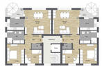 Modernes 6-Familienhaus als KfW-Effizienzhaus 40 QNG in ruhiger Lage von Bielefeld-Brackwede