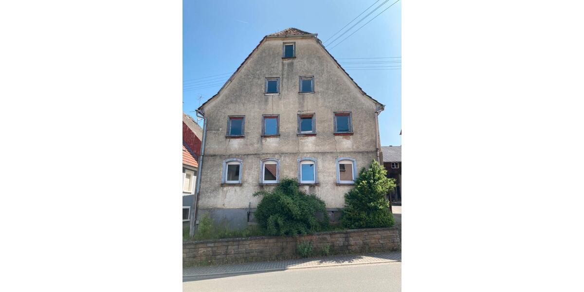 Einfamilienhaus Lauda-Königshofen Königshofen - 4 Zimmer, 125 m&sup2;, 55.000&euro; | Angebot:26730235