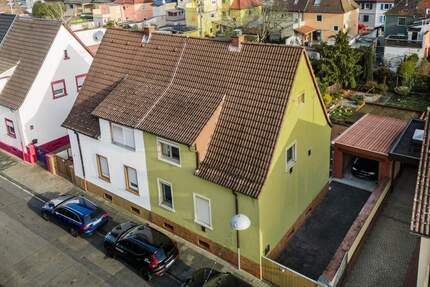 Doppelhaushälfte mit großzügigem Grundstück - Entwicklungspotenzial in ruhiger Lage von Oppau 6 zimmer