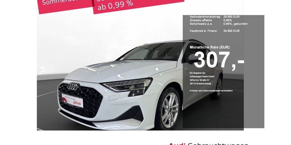 Audi A3 8.471 km 29.690 &euro; Deggendorf 94469